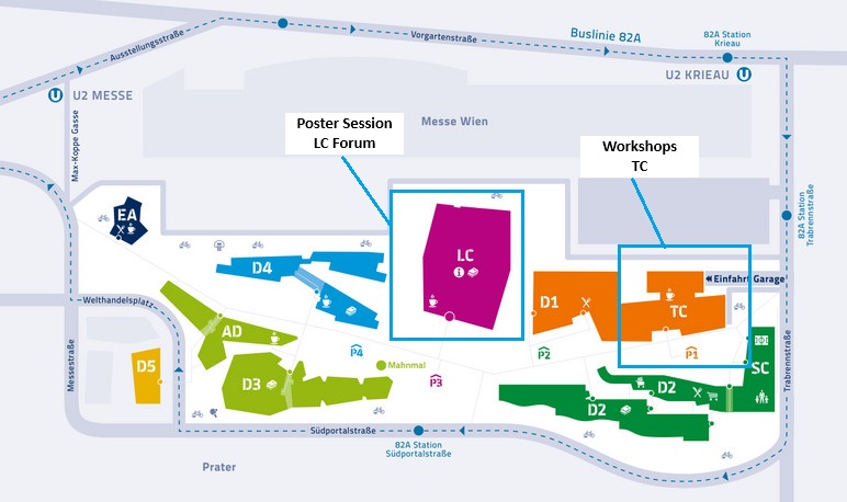 AIRoV 2027 venue map